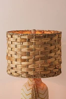 Woven Water Hyacinth Lamp Shade