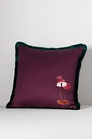 Nathalie Lete Marais Embroidered Sateen Pillow