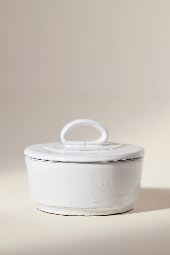 The Glenna Italian Earthenware Sugar Pot