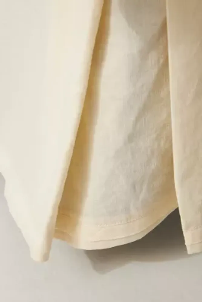 Relaxed Cotton-Linen Bed Skirt