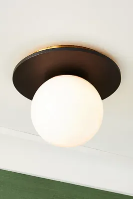 Tanner Globe Flush Mount