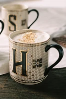 Bistro Tile Margot Monogram Mug