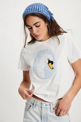 Tricia Fix Eyelet Animal Tee