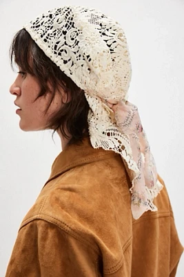 Guipure Lace Hair Scarf