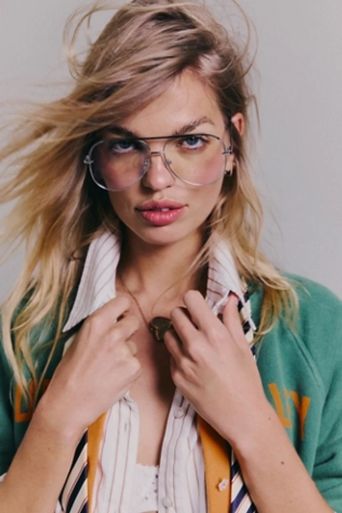 Cara Oversized Blue Light Readers