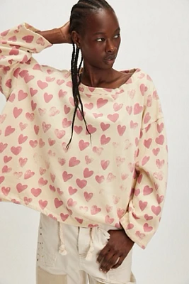 Magnolia Pearl Heart Hermosa Sweatshirt