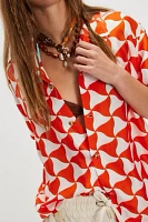 The Tales Cabana Satin Camp Shirt