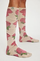 Magnolia Pearl All For Roses Over The Knee Socks