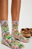Magnolia Pearl Floral Lamb Socks