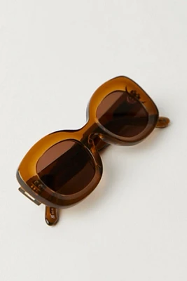 Jimmy Fairly The Cinnamon Rectangle Sunglasses