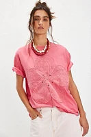 The Tales Crochet Flower Tee