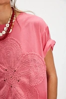 The Tales Crochet Flower Tee