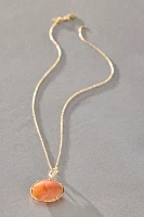 Elisabeth Bell Agate YinYang Necklace