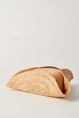 Tricorn Raffia Hat
