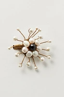Olette Beaded Blossom Barrette