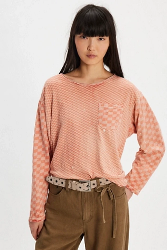 Magnolia Pearl Piecewise Viggo Pocket Tee