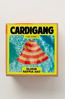Cardigang Elodie Raffia Crochet Hat Kit