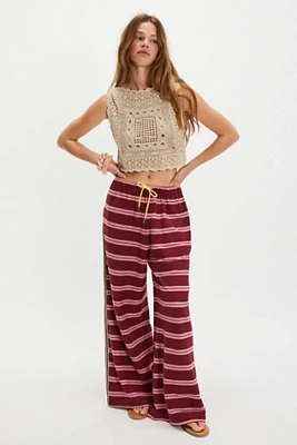 Kinga Csilla Hades Stripe Wide Leg Pants
