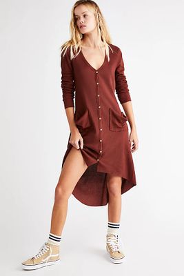 Ribbed Up Maxi Cardigan by FP Beach at Free People,