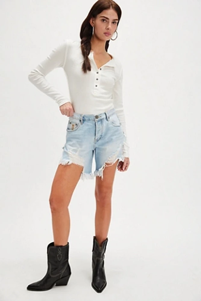 OneTeaspoon Frankies Cutoff Shorts