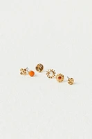 Teeny Tiny Mega Stud Earring Set