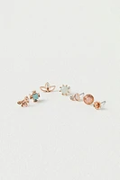 Teeny Tiny Mega Stud Earring Set