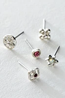 Teeny Tiny Mega Stud Earring Set