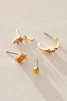 Teeny Tiny Mega Stud Earring Set