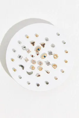 Teeny Tiny Mega Stud Earring Set
