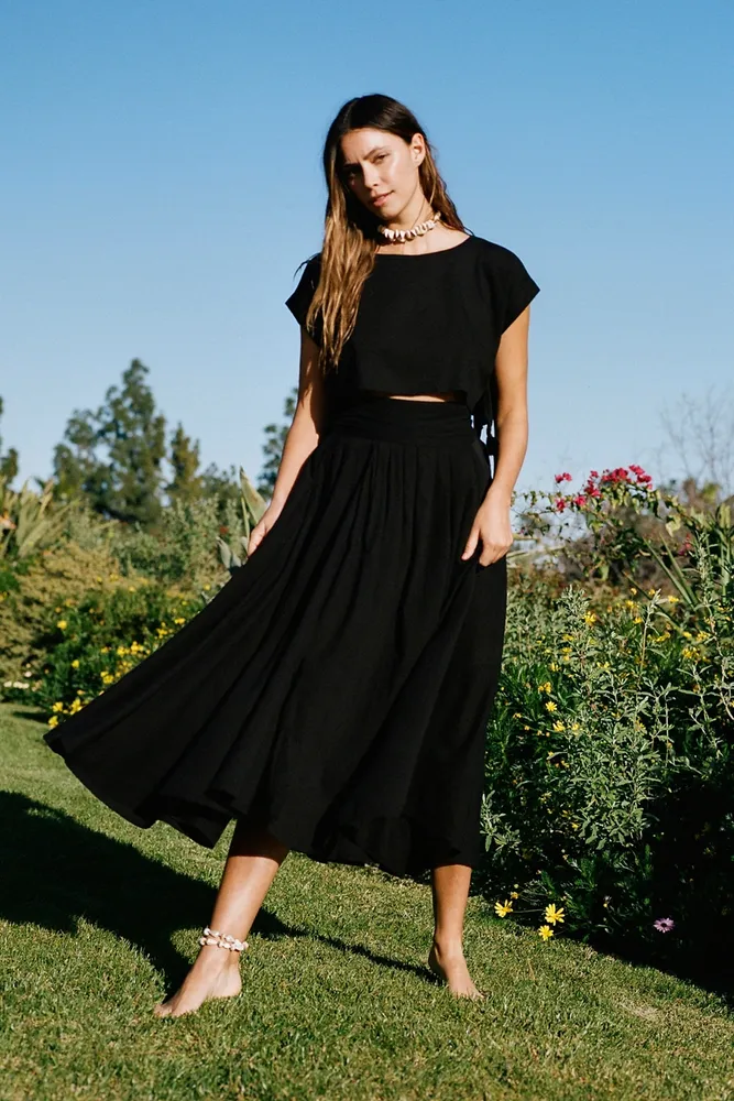 Free People Sundown Skirt Set