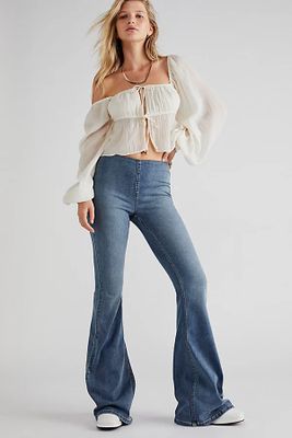 Penny Pull-On Flare Jeans by We The Free at People,
