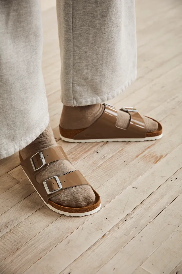 Free People Arizona Chunky Birkenstock Sandals in Blue