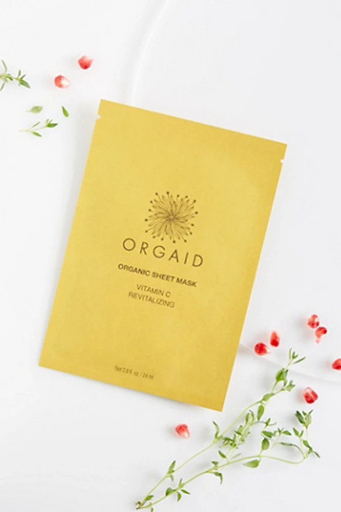 ORGAID Vitamin C Revitalizing Organic Mask