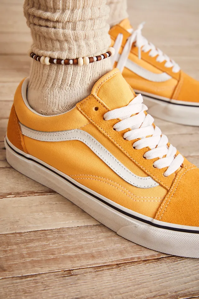 Vans Orange Old Skool Flax Sneakers