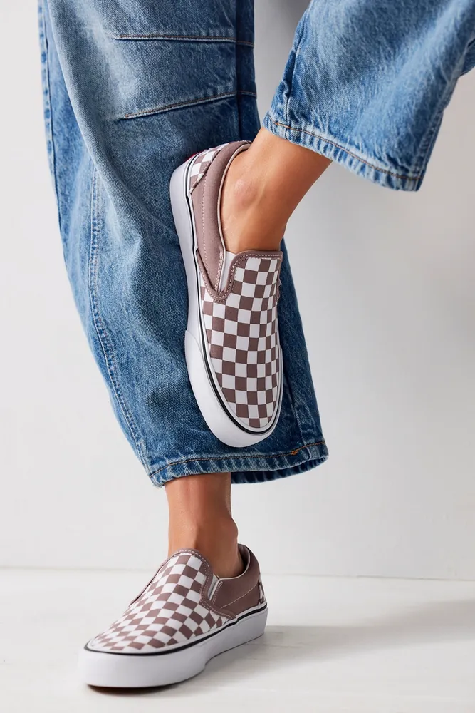 Vans Women's Classic Slip On Shoes - Antler
