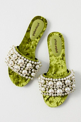 Pixie Pearl Slide Sandals