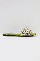 Pixie Pearl Slide Sandals