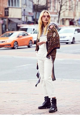 Magic Dance Border Print Duster