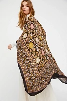 Magic Dance Border Print Duster