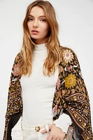 Magic Dance Border Print Duster