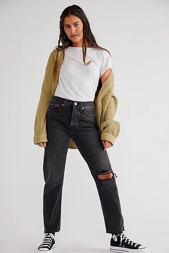 Levi's Wedgie Straight Jeans by at Free People,