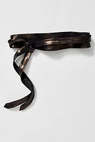 Leather Obi Belt