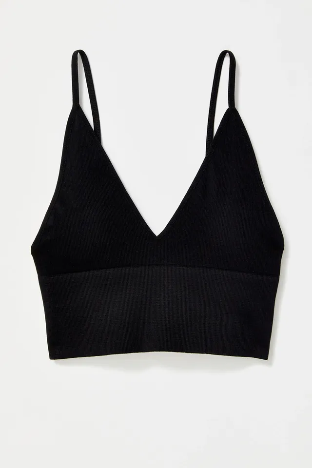By Anthropologie Seamless Snap-Front Bra