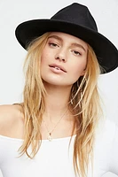 Wythe Leather Band Felt Hat