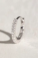 Maria Tash 8mm Diamond Eternity Hoop Earring
