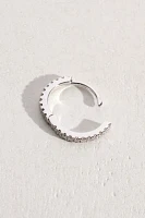 Maria Tash 8mm Diamond Eternity Hoop Earring