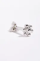 Diamond Trinity Threader Earring