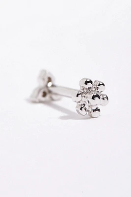 Diamond Trinity Threader Earring