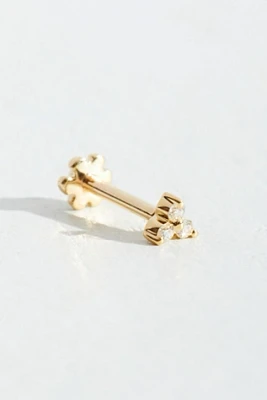 Diamond Trinity Threader Earring