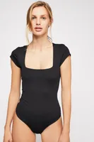 Fair and Square Neck Duo Bodysuit